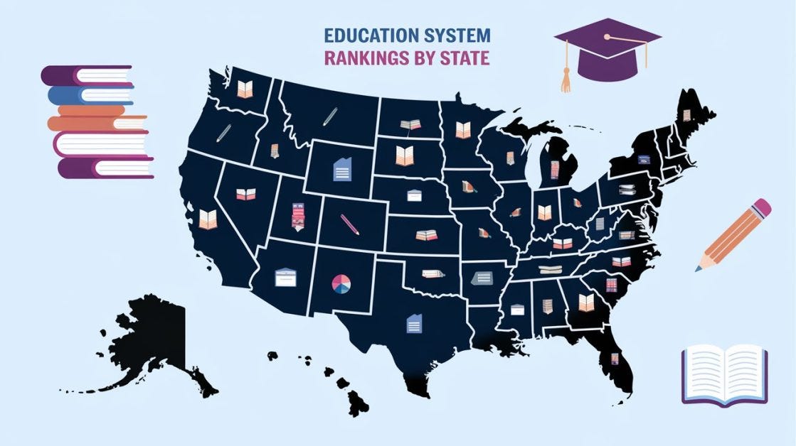 Education System Rankings by State by espclass Oct, 2024 Medium