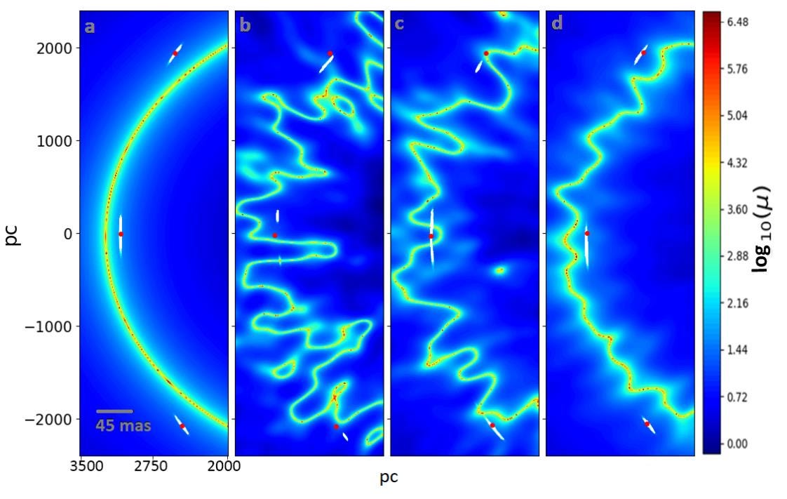 True or false Does gravitational lensing reveal dark matter’s nature