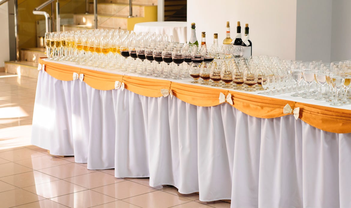 Buffet Table Skirting