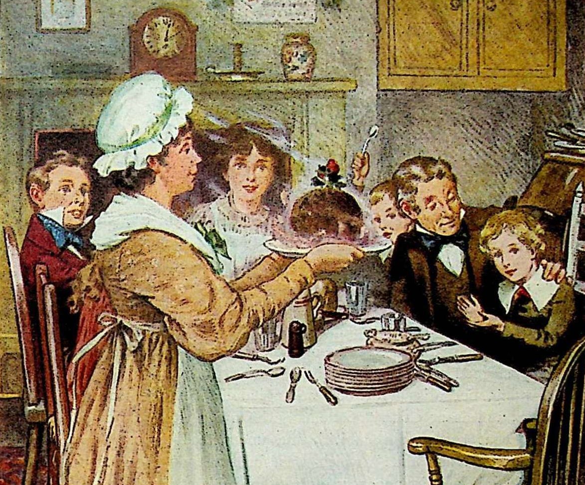 What the Dickens is Up with Mrs. Cratchit’s Christmas Pudding? by