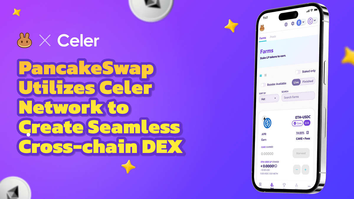 PancakeSwap Utilizes Celer Network to Create Seamless Crosschain DEX