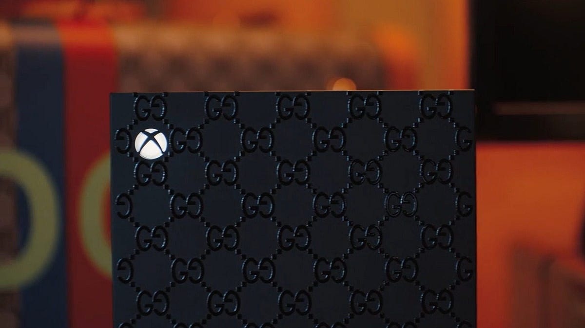 The Limited Edition Gucci Xbox Series X Is The Most Expensive Xbox Ever