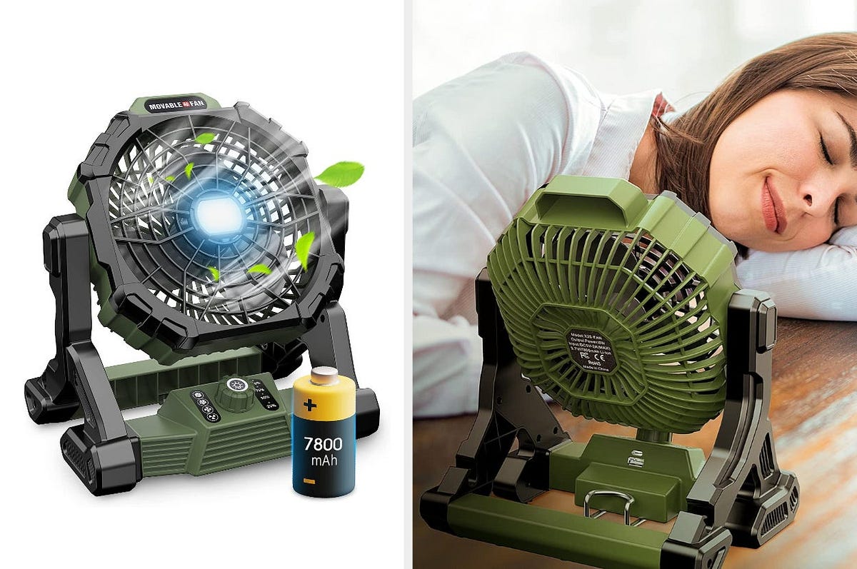 BatteryPowered Fans To Beat The Summer Heat (And Those Night Sweats