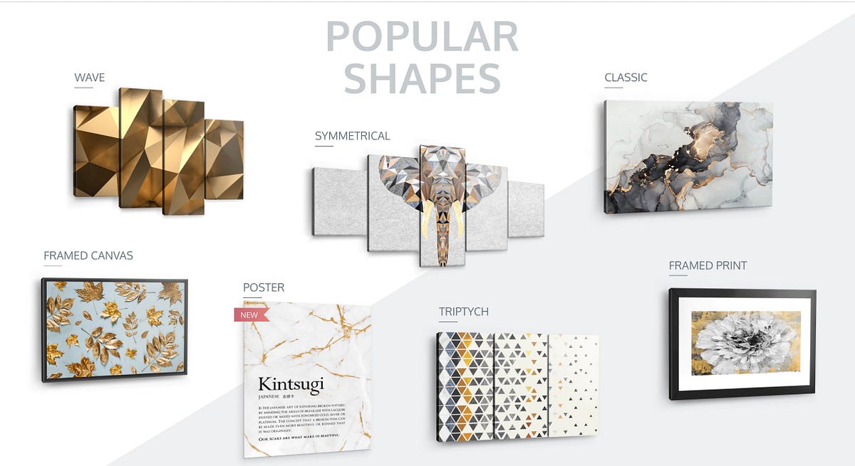 How to Hang a Canvas Print with No Frame by nordicwallartcanvas Medium