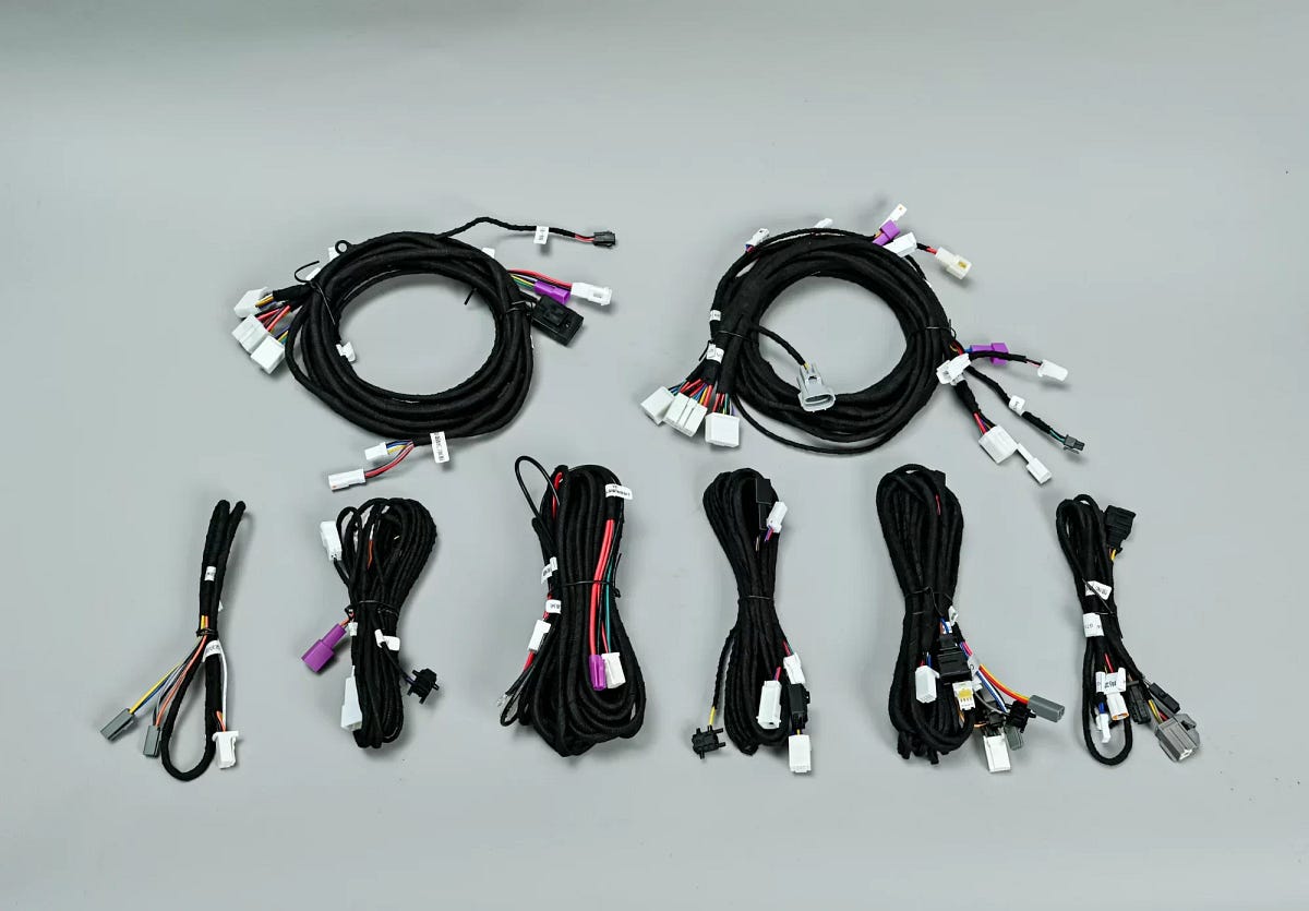 Car electric tailgate wiring harnessprofessional customization by Jm