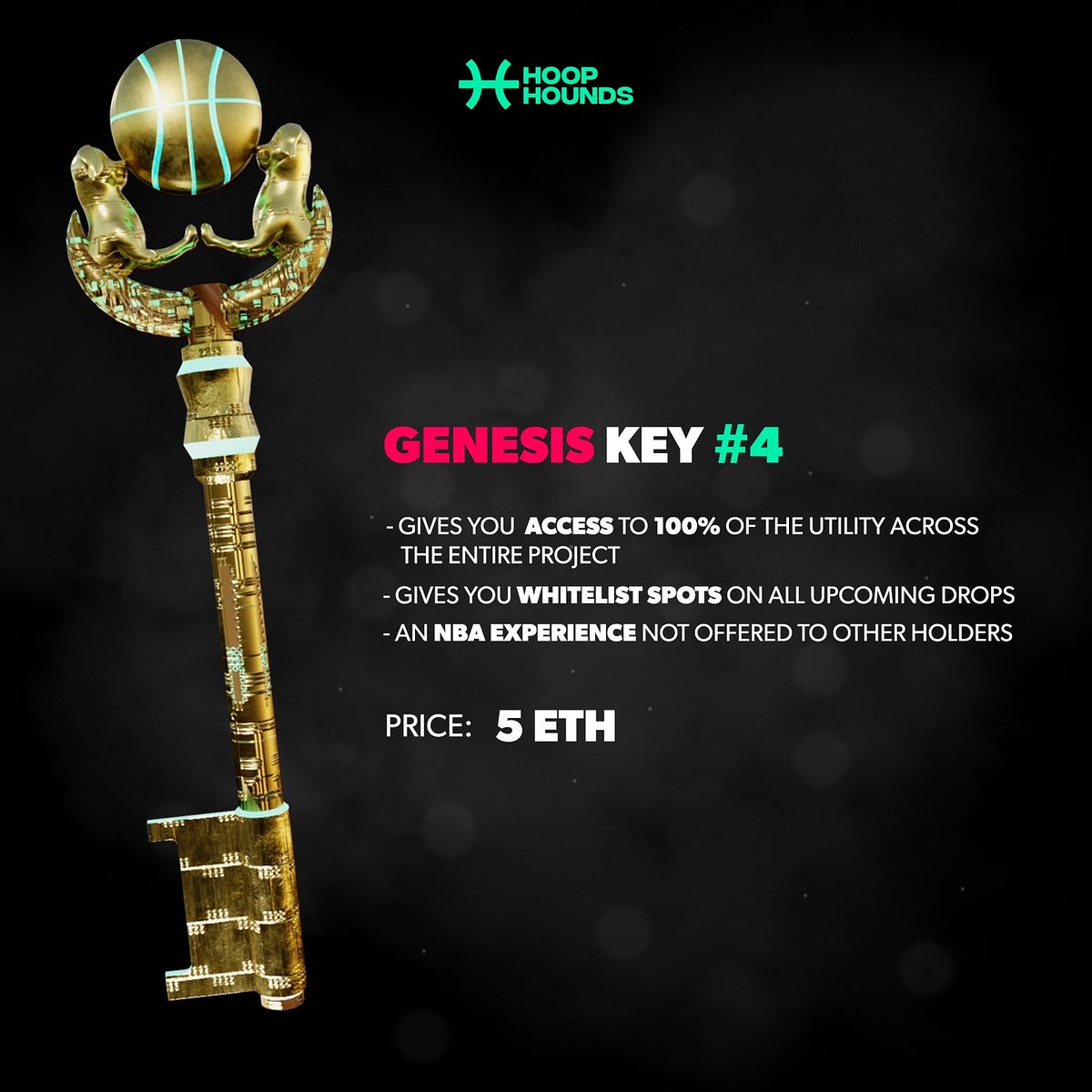 Introducing our FOUR oneofone Genesis Keys… by Hoop Hounds Medium