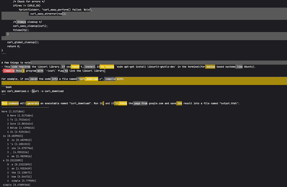 How to Make the Model Obey You. There are a dozen of parameters that