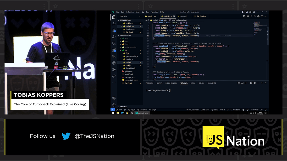 Turbopack — Revolutionizing Application Bundling [JS Nation — Tobias