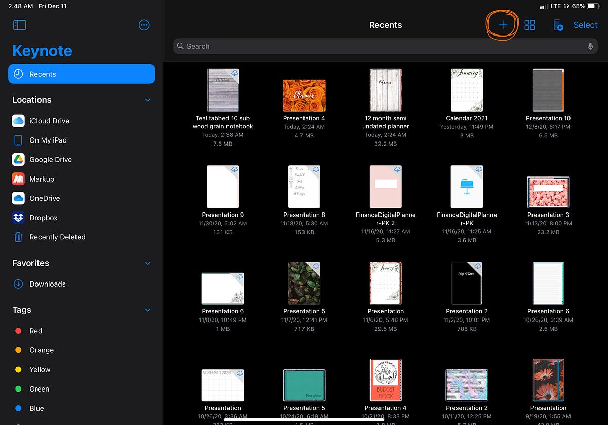How to create your own digital planner using keynote on iPad. **SIMPLE