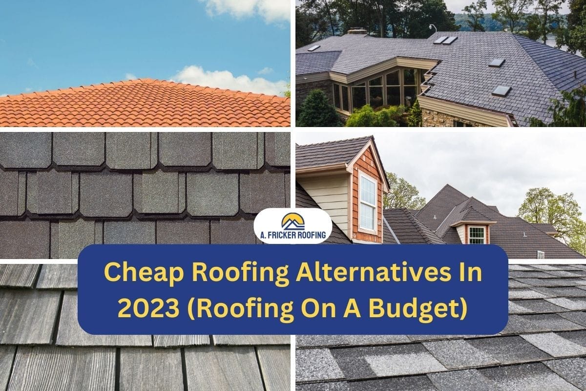 4 CHEAP ROOFING ALTERNATIVES IN 2023 (ROOFING ON A BUDGET) A. Fricker Roofing Medium