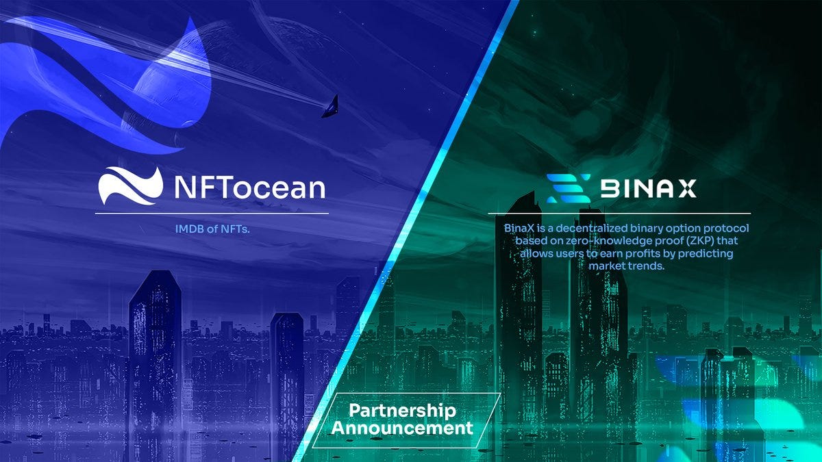 BinaX Collaborates with NFTocean Redefining NFT Evaluation by