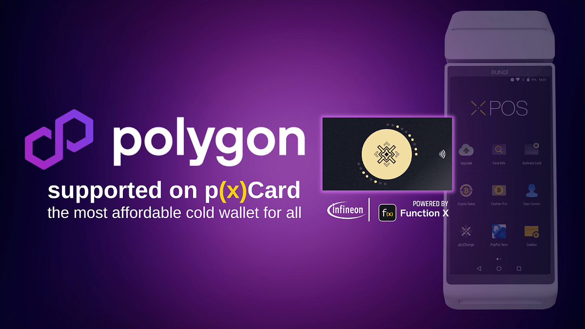 Introducing Polygon Integration onto p(x)Card by Function X