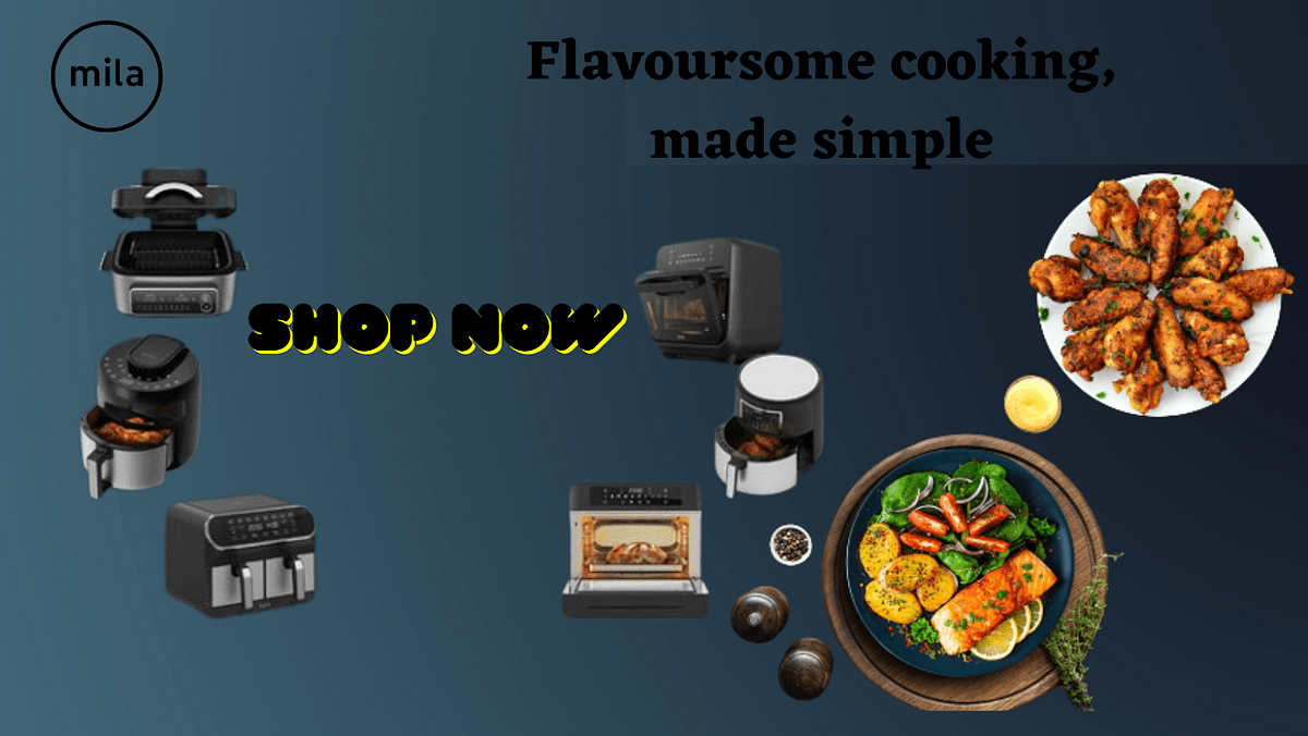 What are the benefits of air fryers and air grills for cooking steak? Use Mila Home’s Air Fryers