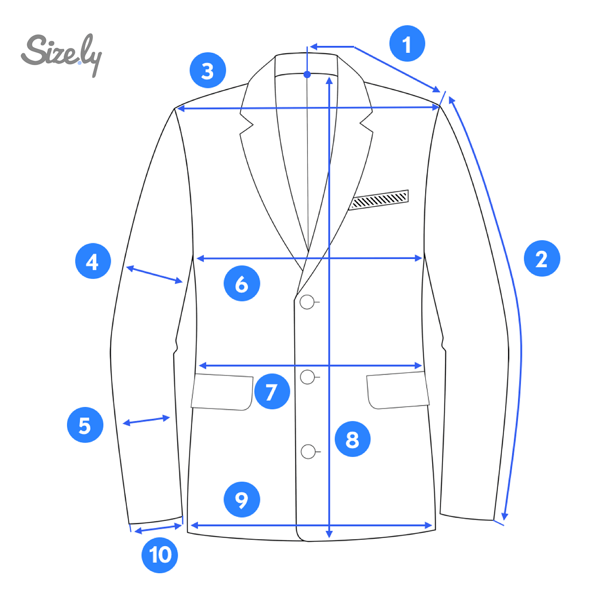 How To Measure Chest For Jacket at Brittany French blog