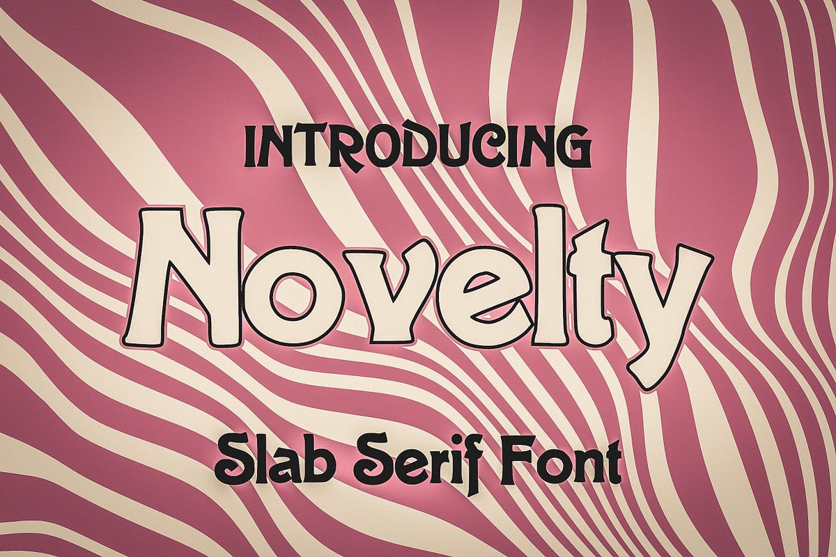 Novelty Font OTF by Sophiasculpt Apr, 2024 Medium