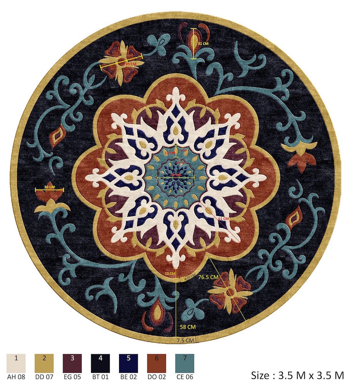 Custom Rugs in Miami Florida. Global Floor Furnishers, an ISO 9001