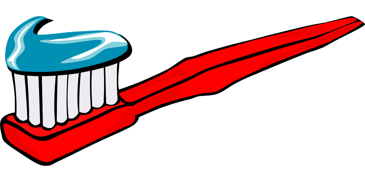 What is the Toothpaste Blob on Toothpaste Advertising Called