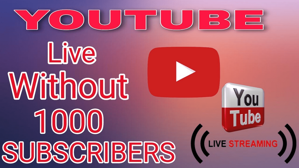 How to go live without 1000 subscribers on Youtube? by Sougata Jul, 2023 Medium