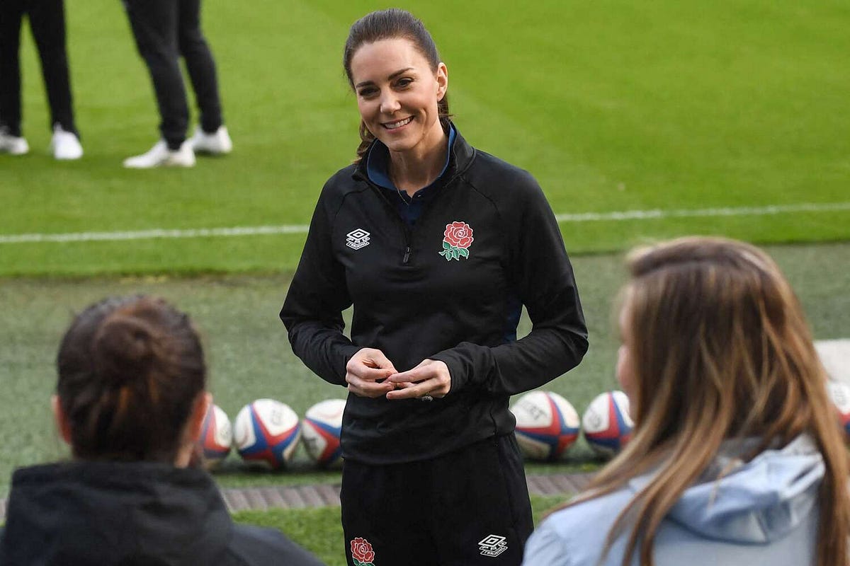 Kate Middleton Makes Debut as Rugby Patron After Taking Over Role from