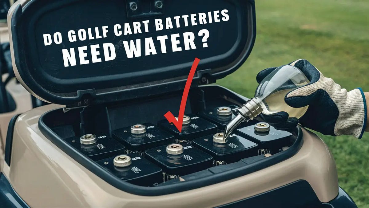 Do Golf Cart Batteries Need Water? Unveiling the Secrets to Long