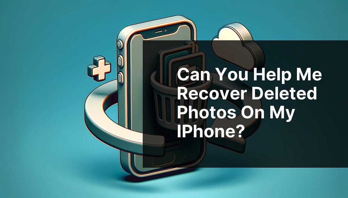 Can you help me recover deleted photos on my iPhone? by Best Software