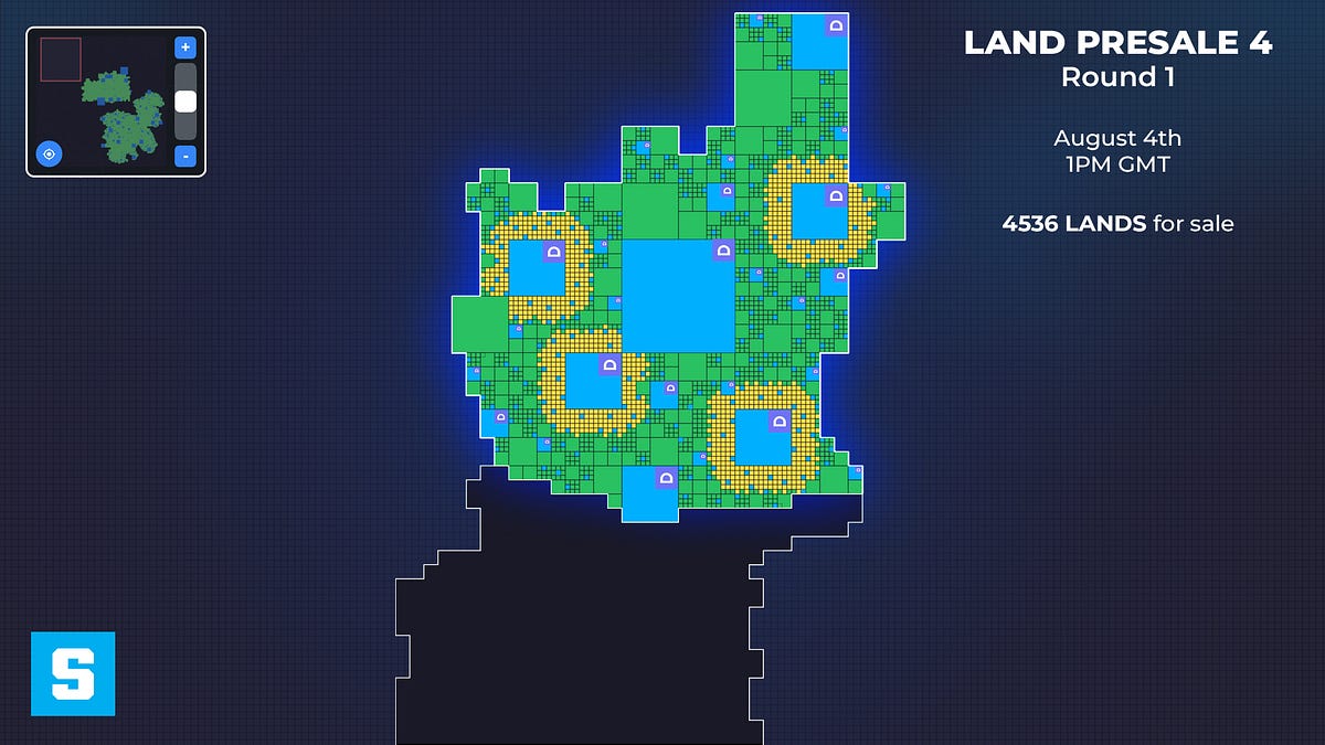Announcing The Sandbox LAND Presale 4, Premium LANDS and ASSETS by The Sandbox The Sandbox