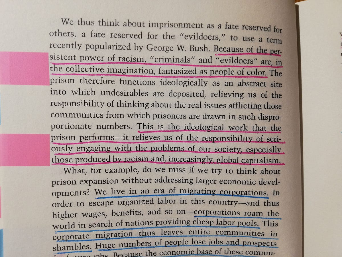 Are Prisons Obsolete? Book Review by Kashala Abrahams Medium