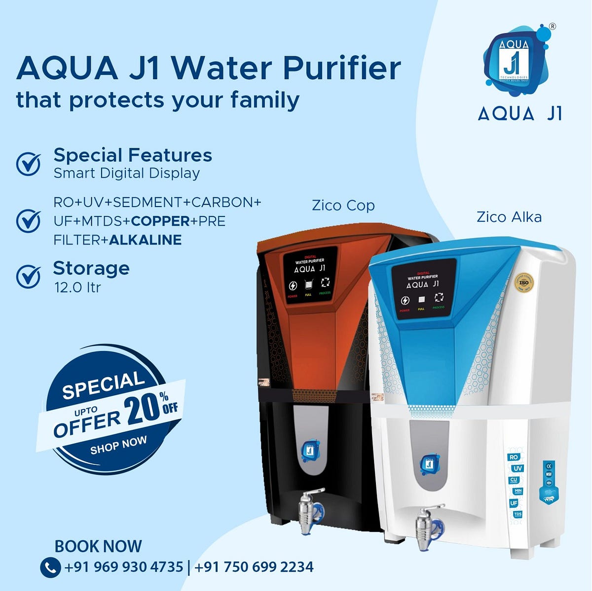 Top 10 Advantages of using Ro water Purifier by Aquajambarnath Jul