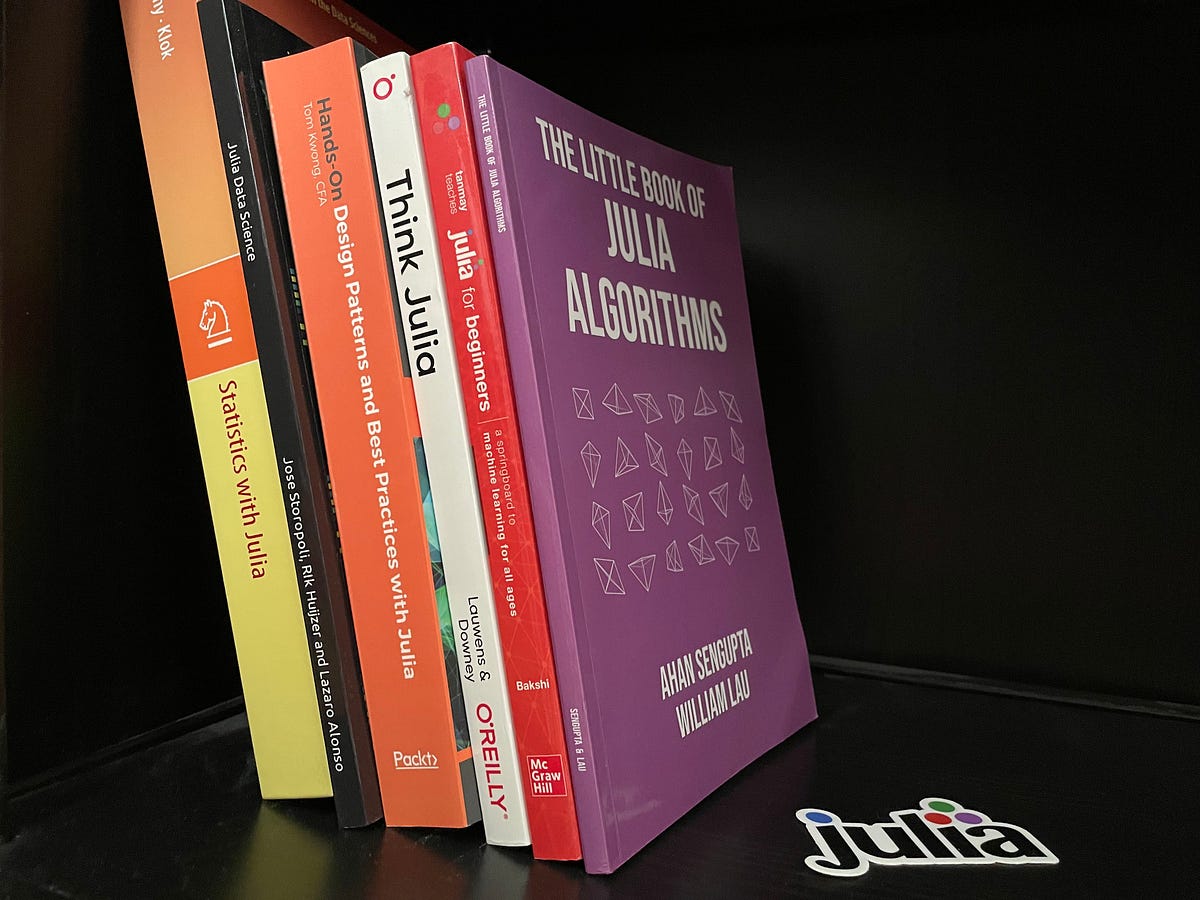 The Best Julia Programming Books Going into 2023 by Logan Kilpatrick