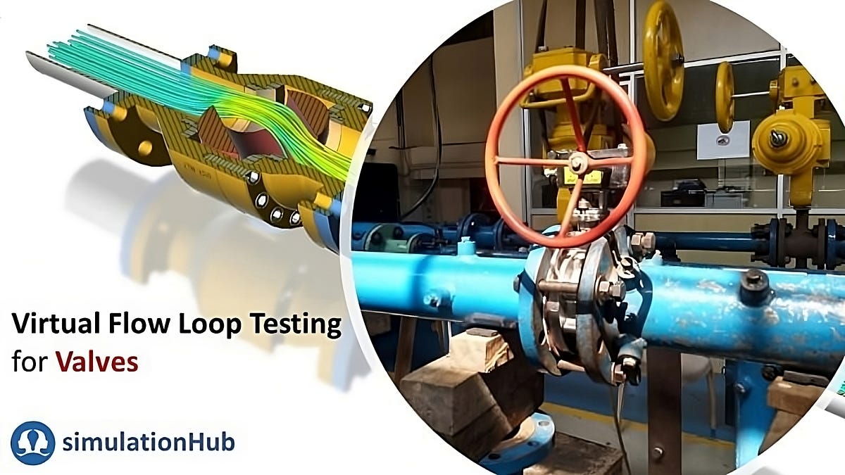 Valve sizing simplified with Autonomous Valve CFD by simulationHub