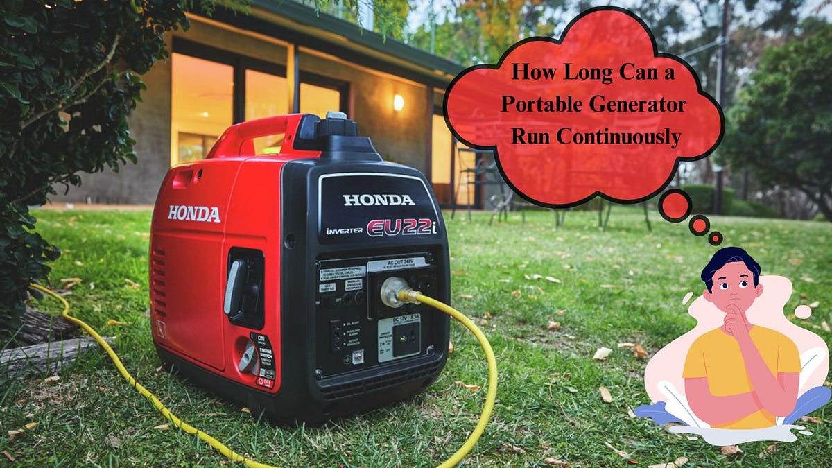 How Long Can a Portable Generator Run Continuously? by Best Generator For Mobile Detailing