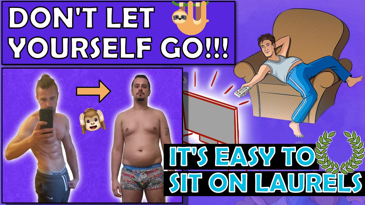 Don’t let yourself go! It’s easy to seat on laurels. by AdrianBroja2