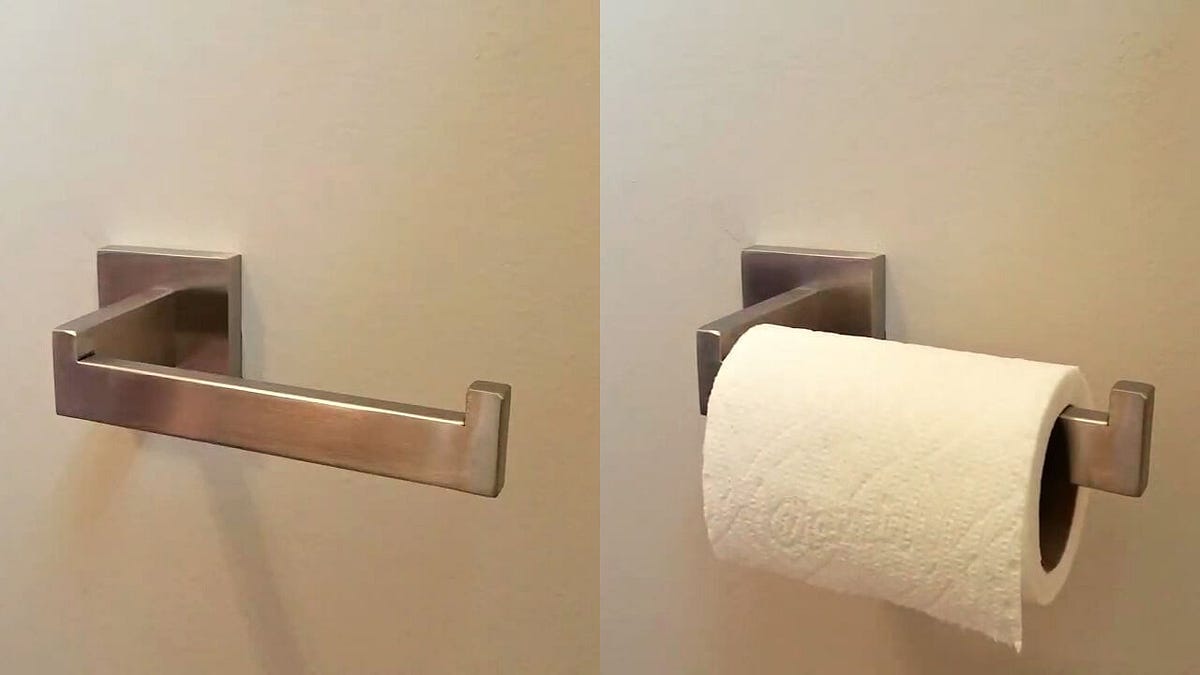 How To Install A One Arm Toilet Paper Holder by Appliance Guides Medium