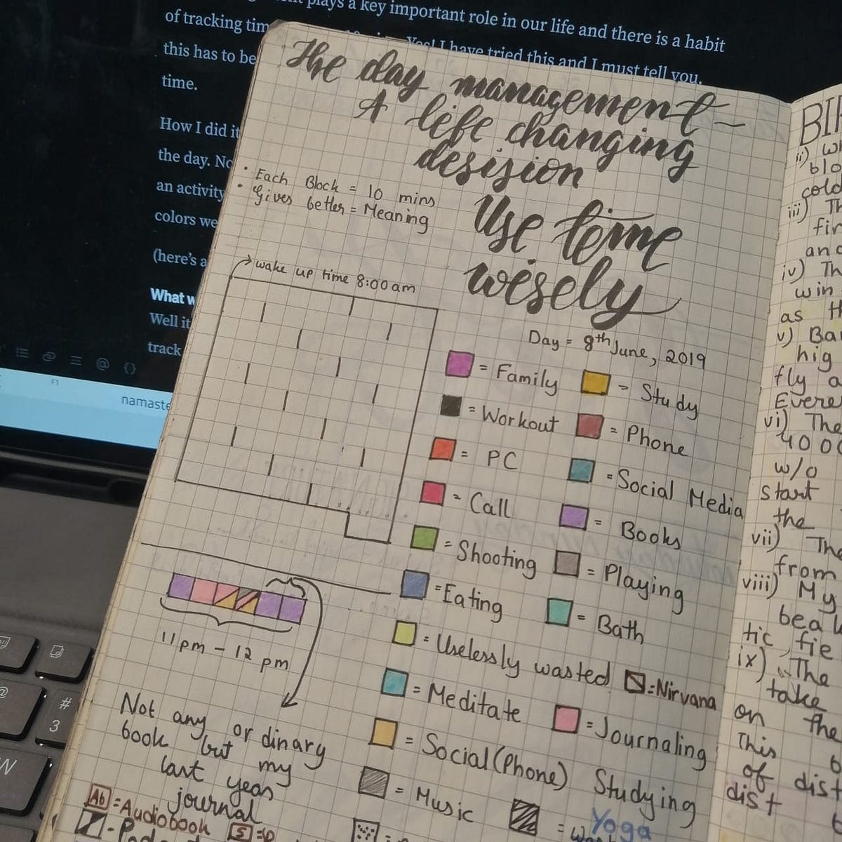 The Habit of Tracking TIme. The bad news is time flies. The good… by