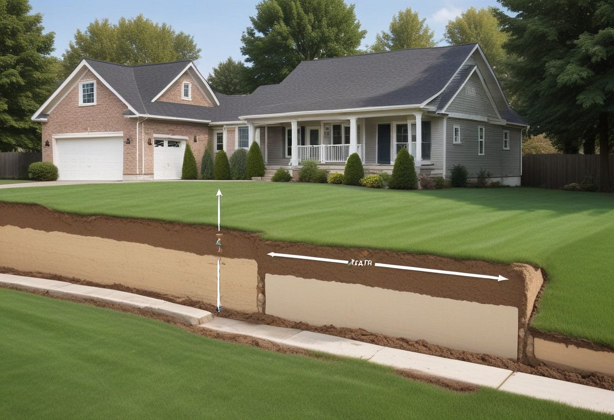 How deep should be the foundation of my house provided that my