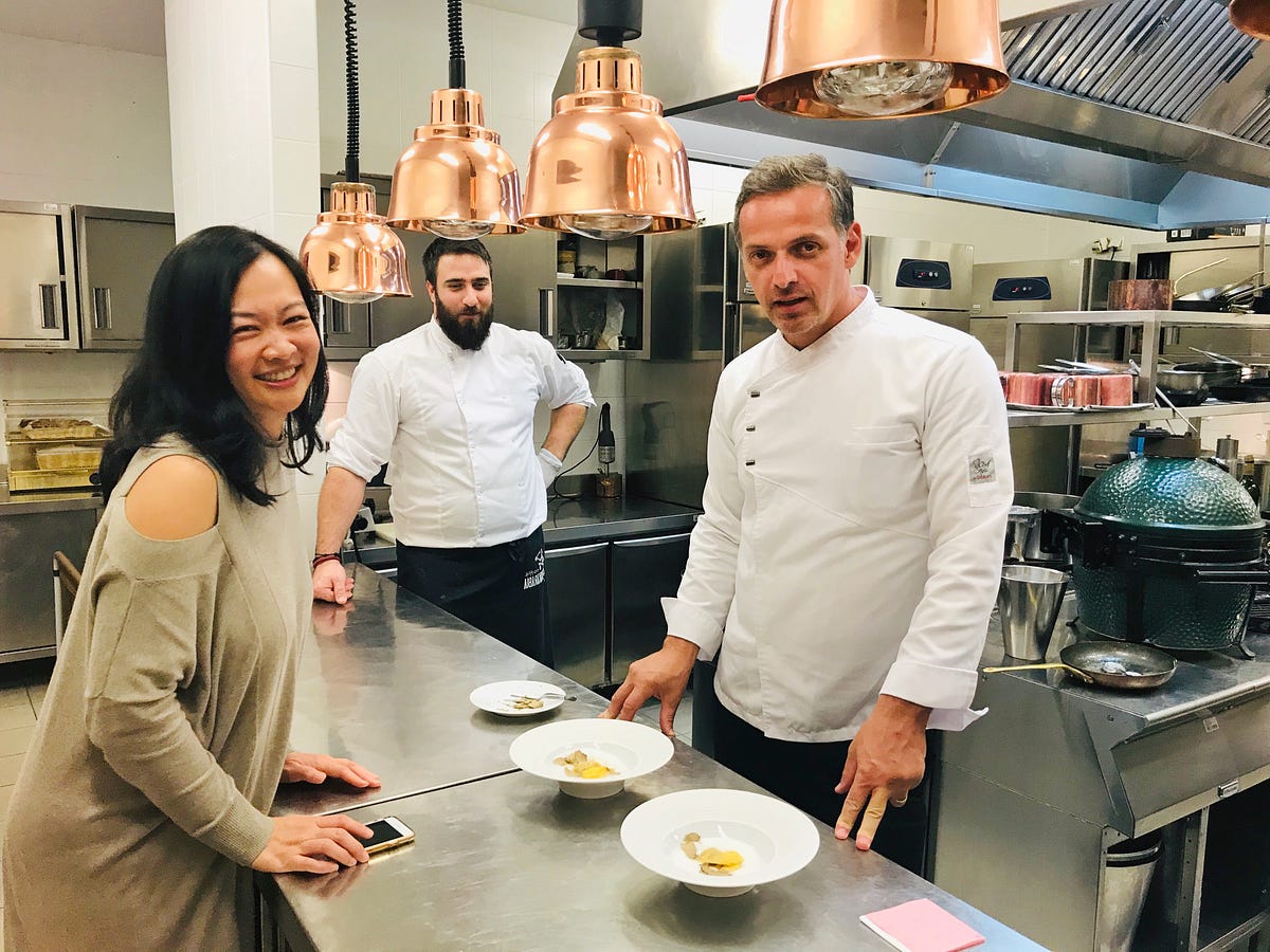 Chef Table at Wine Vault Restaurant — Rovinj, Croatia by Olive Huang