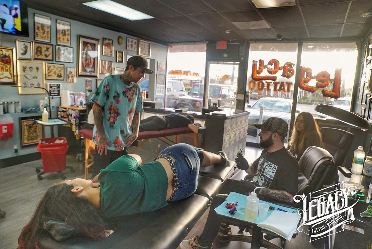 Best Tattoo parlor south Florida. Legacy Tattoo Parlour is one of the