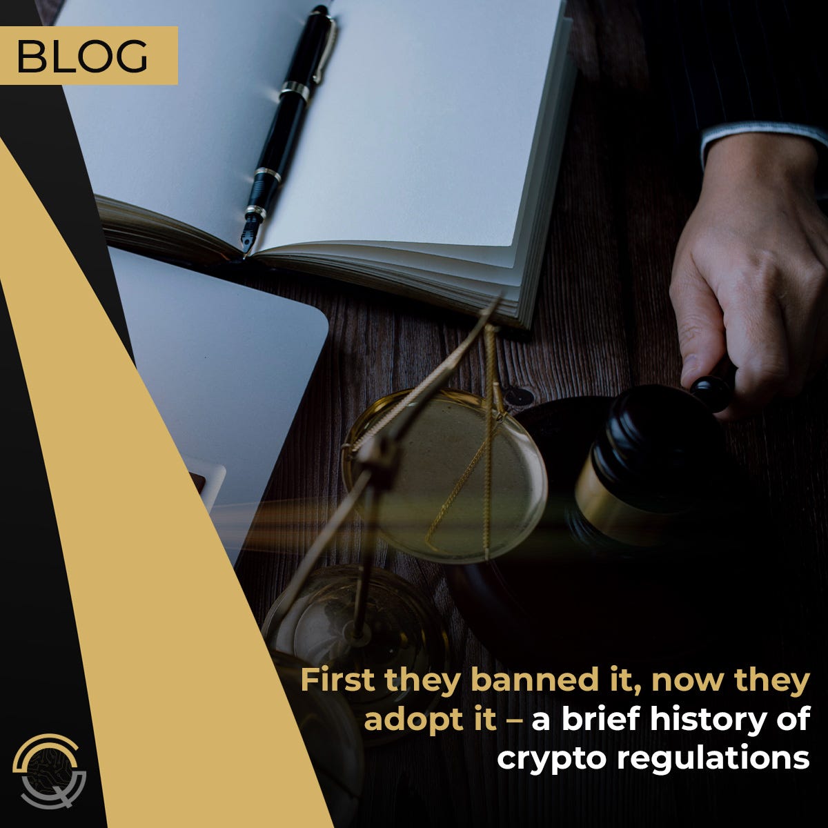 First they banned it, now they adopt it — a brief history of crypto regulations by Qommodity