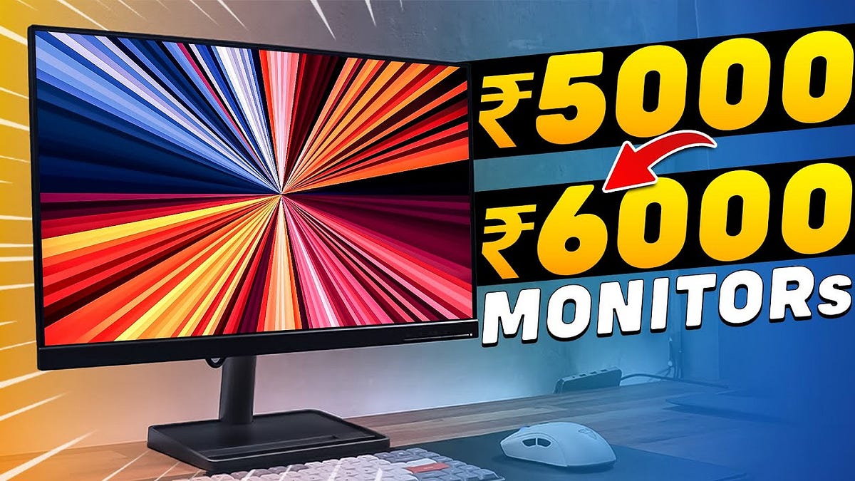 Top 5 Best Monitor Under 5000in India (2023) by Sriniwasp Medium