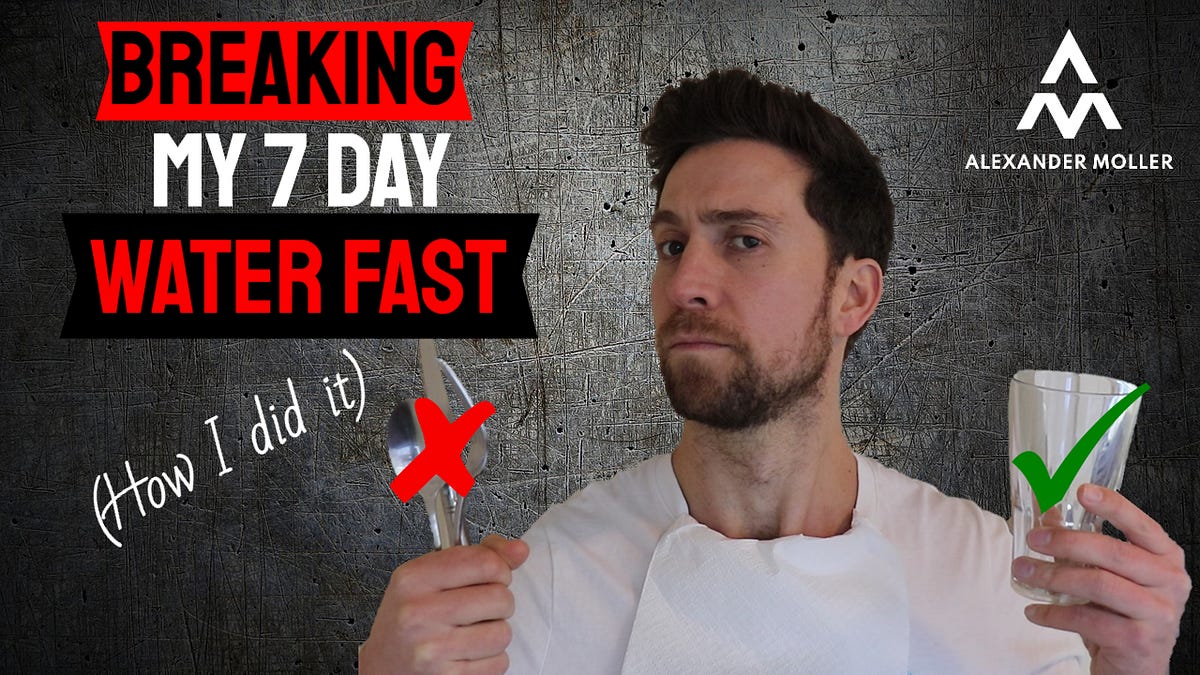 What to Eat After a Water Fast. Water fasting for 7 days was one of my