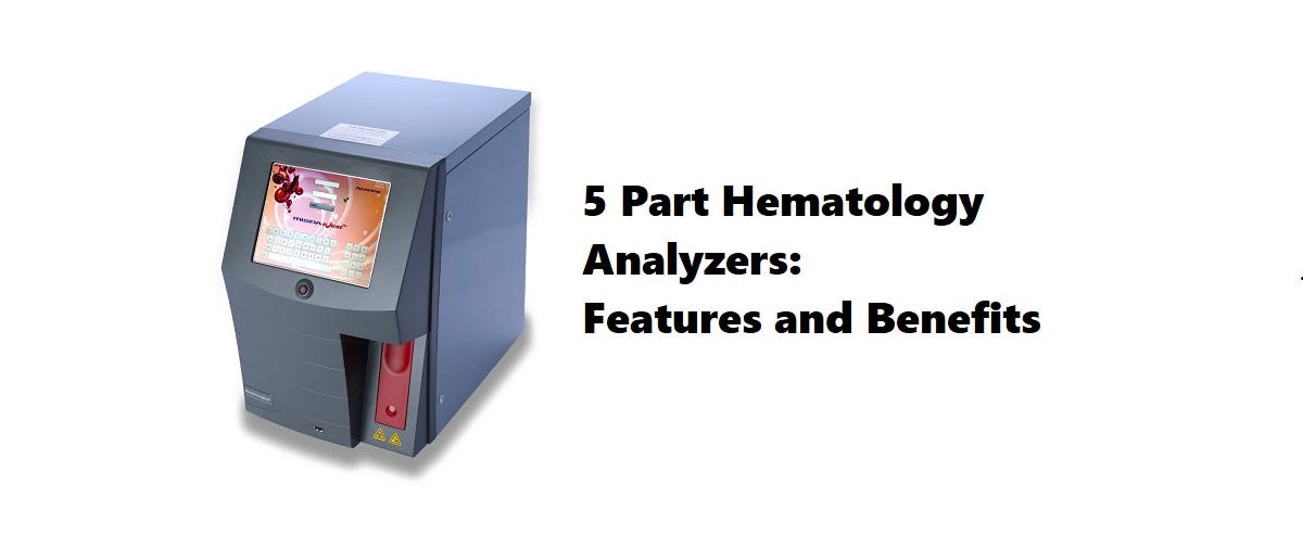 5 Part Hematology Analyzers Features and Benefits by Agappe Medium