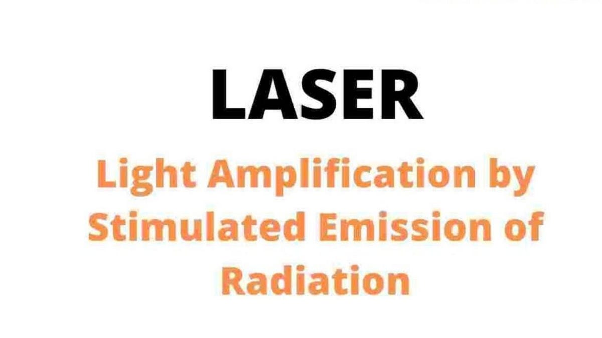 Full Form of LASER — What Is LASER, Meaning, and Applications Full FORM