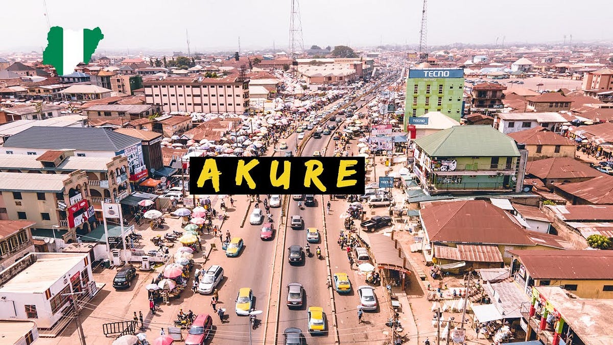 The City of Akure. Photo by BidCreates on YouTube by Hostel.ng Jun