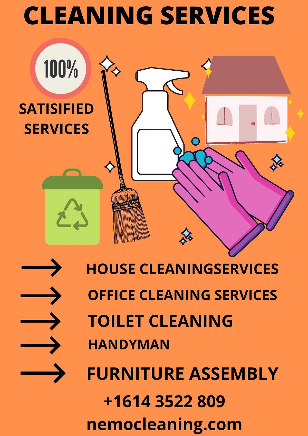 How Do I Find a House Cleaning Service Near Me? by Nemo Cleaning Medium