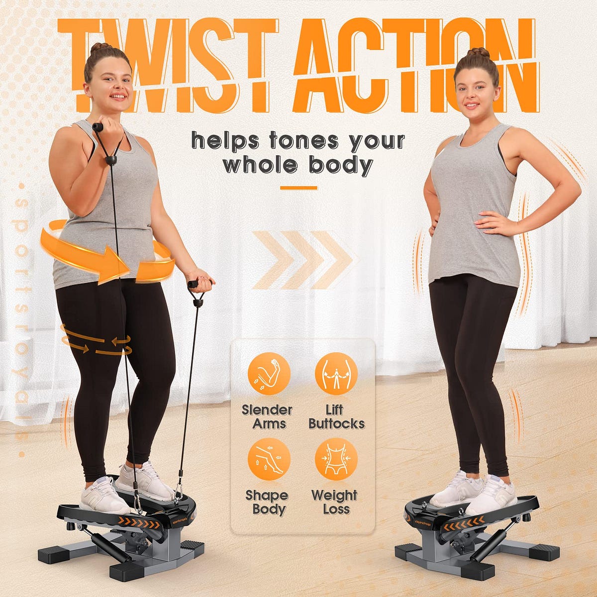 How to Use Sportsroyals Mini Stair Stepper for Effective Workouts by