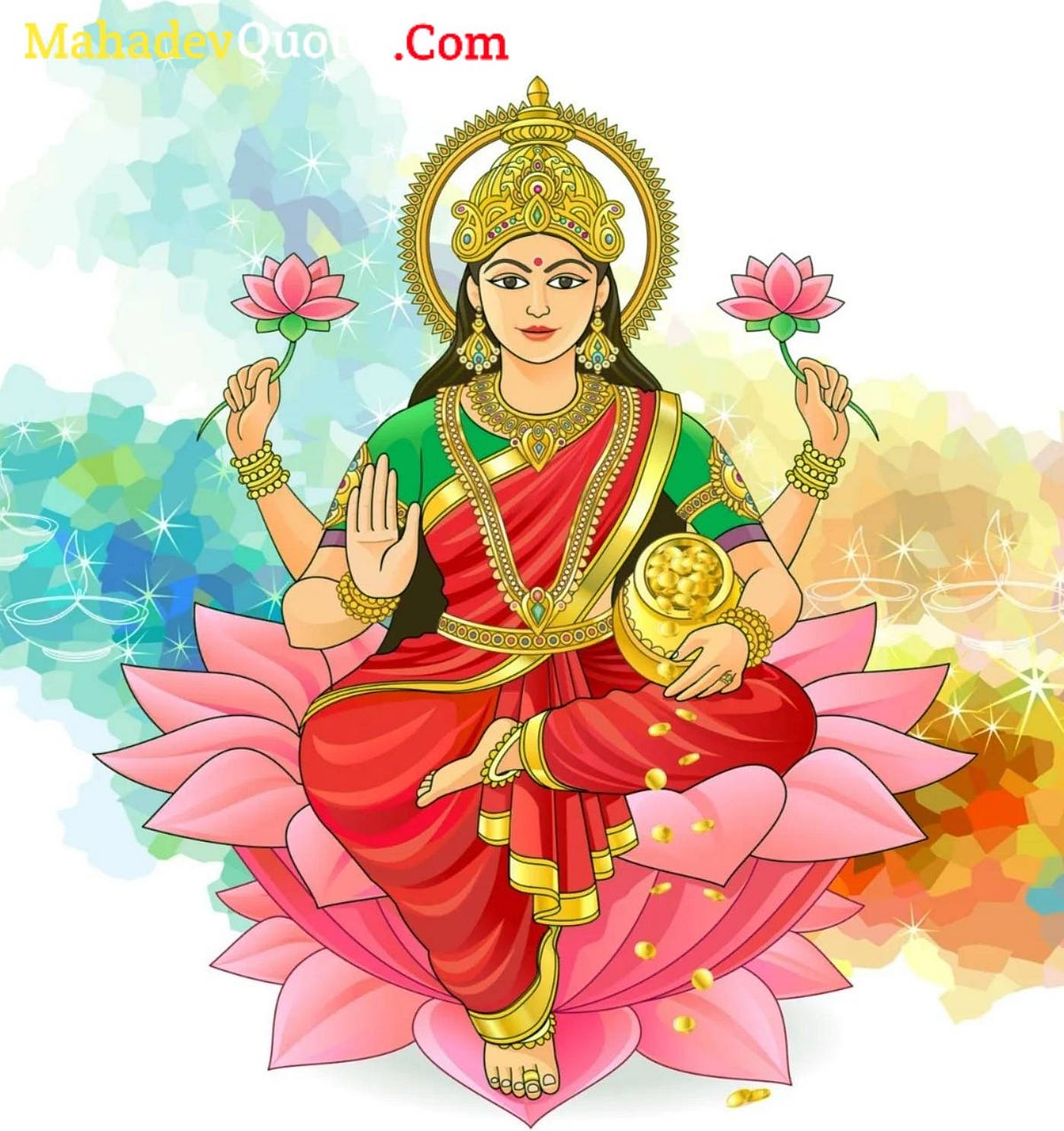 Maa Laxmi WhatsApp Status Video Download Mahadev Quotes Medium