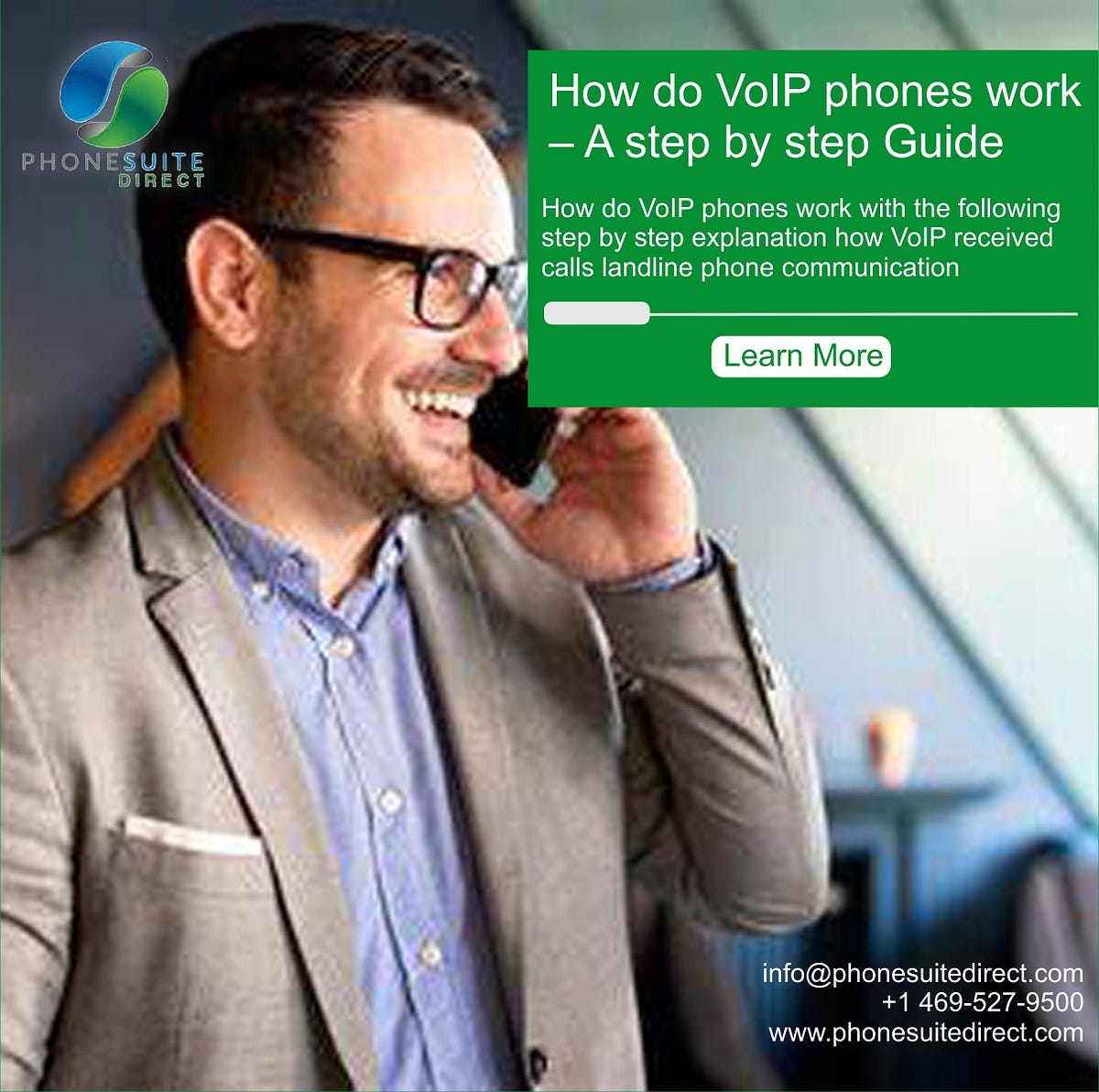 How do VoIP phones work — A Stepbystep Guide by Phonesuite Direct