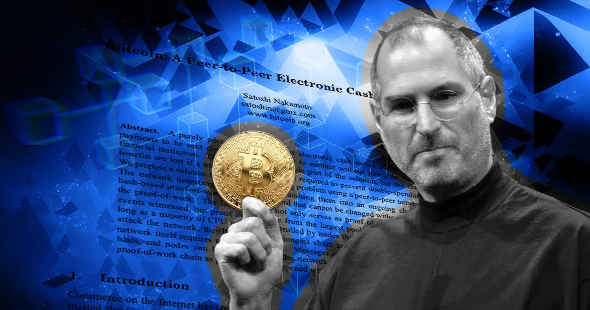 Did Steve Jobs Invent Bitcoin?. A Hidden White Paper Fuels Theories and