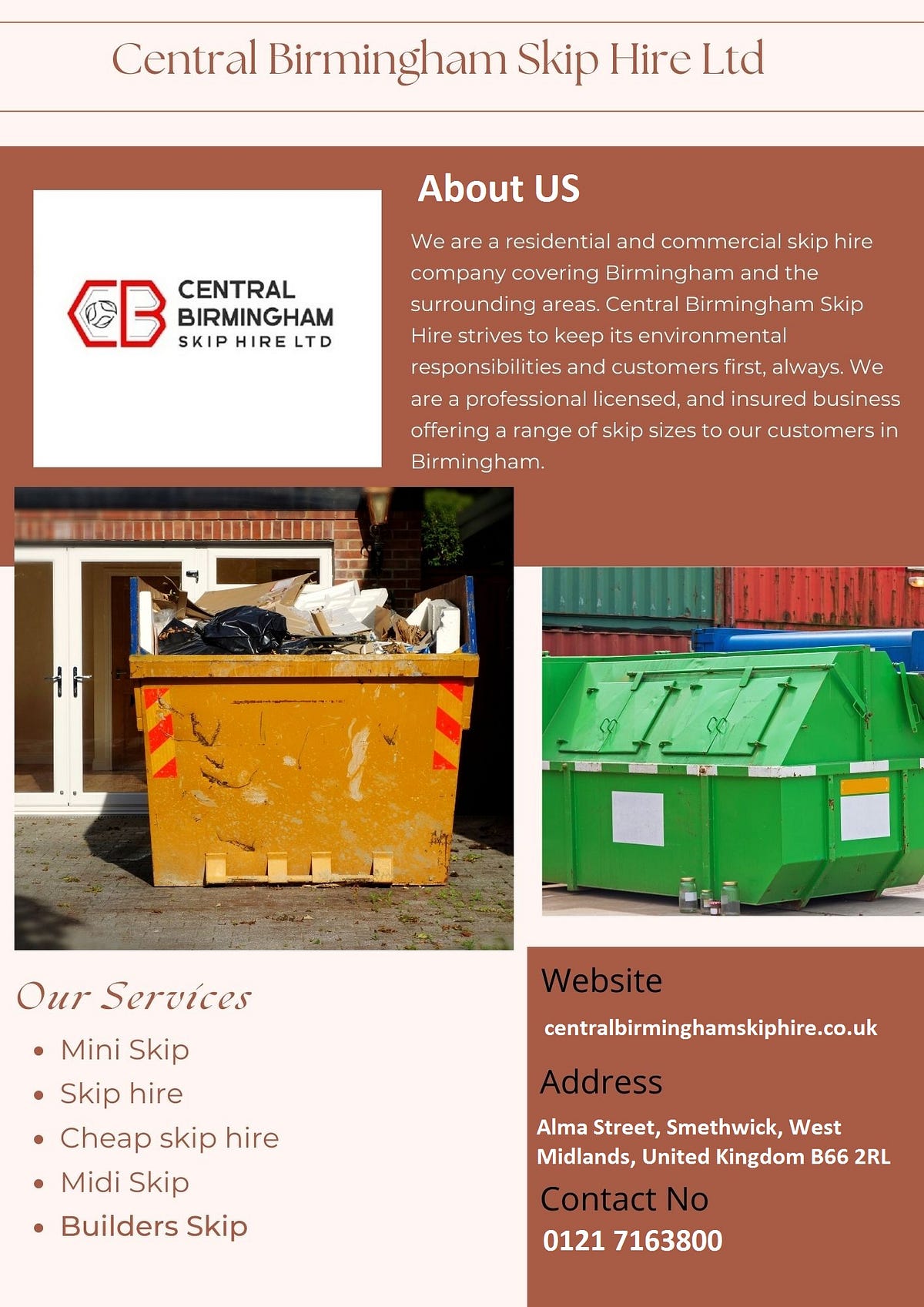 Central Birmingham Skip Hire Ltd Donnacollins Medium