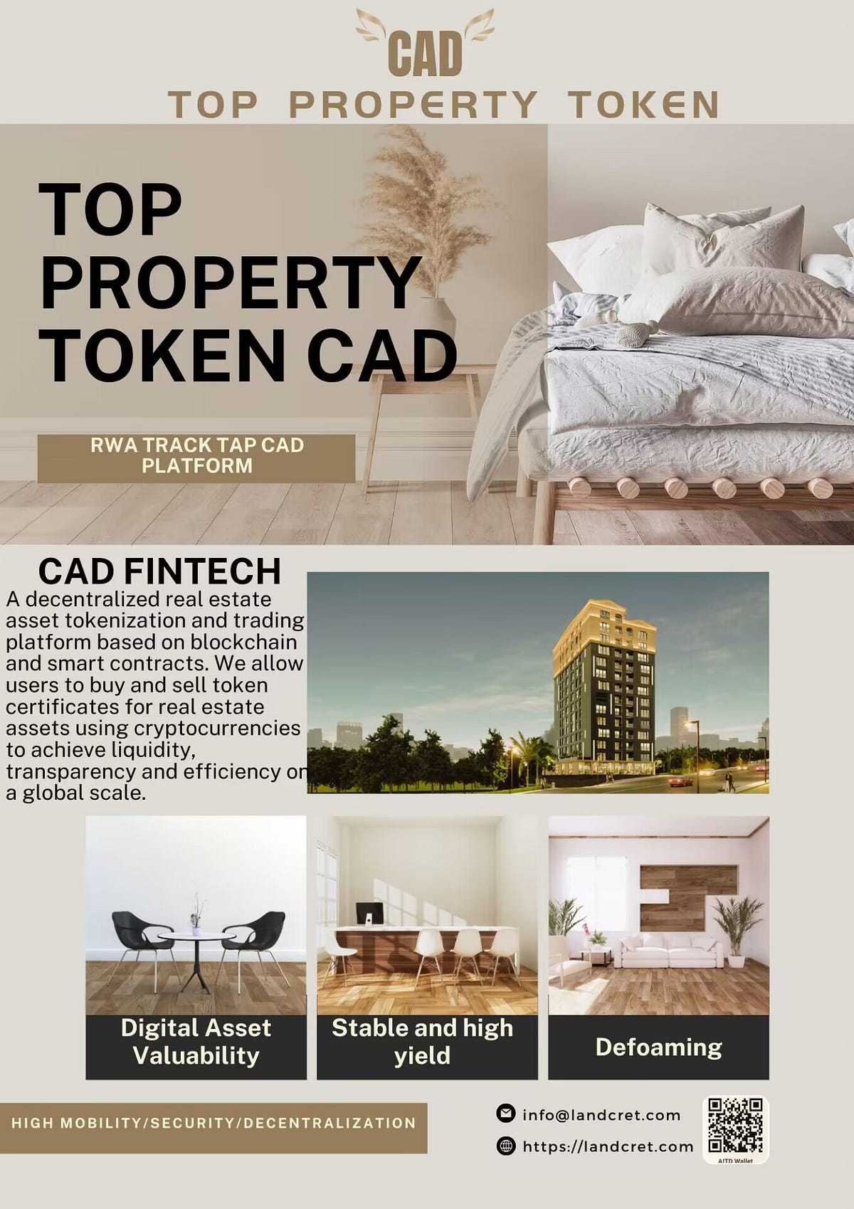 NFT Real Estate Token CAD CAD, Building an Empire of Real Estate